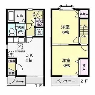 埼玉県行田市谷郷3【一戸建】の間取り