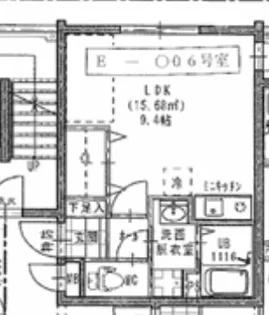 コスモ油津電器本社ビル【2階】の間取り