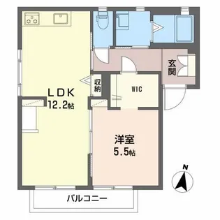 京都府福知山市篠尾新町3【アパート】の間取り