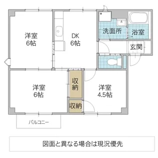プラドール木村 A棟【2階】の間取り
