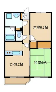 東京都練馬区高野台5【マンション】の間取り