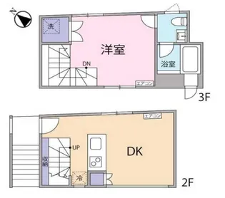 オリーブ笹塚A棟の間取り