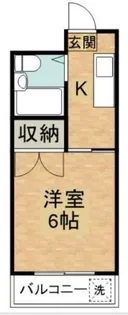 メゾン類光【4階】の間取り