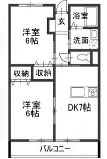 徳島県徳島市南昭和町3【アパート】の間取り