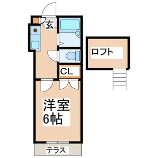 アーバンハイツ(東京塚町)【1階】の間取り