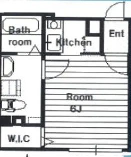 Branche西新宿East【3階】の間取り