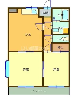 ステータス善光【2階】の間取り