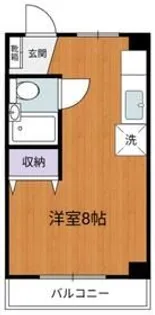 下山ビル【4階】の間取り