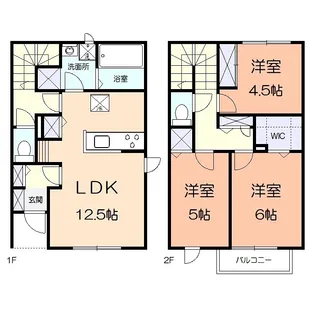 神奈川県秦野市尾尻【一戸建】の間取り