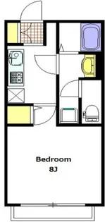 ディアコート落合【2階】の間取り