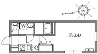 グランピア中野坂上【3階】の間取り