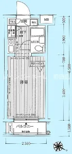 リライア百合ヶ丘【3階】の間取り