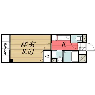 千葉県千葉市中央区千葉寺町【マンション】の間取り