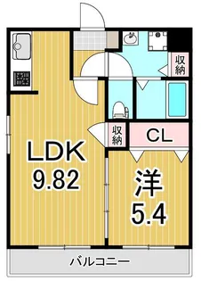 アーバンパーク六町【1階】の間取り