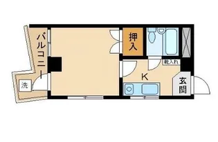 ゆうらいくビル【3階】の間取り