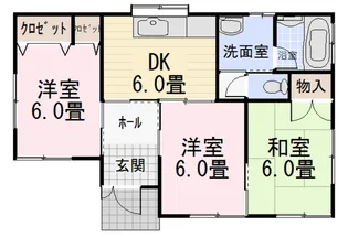 千葉県茂原市早野新田【一戸建】の間取り