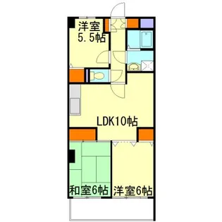 ZEPHYR21【2階】の間取り