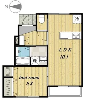 ブリランテ【1階】の間取り