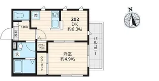 アレグリーア【2階】の間取り