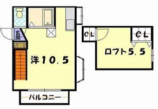 シャル夢・VII【2階】の間取り
