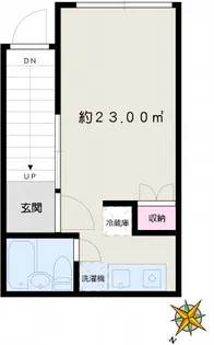ルミュゼ弥生【2階】の間取り