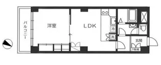 秀和桜丘レジデンス【4階】の間取り