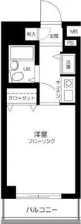 東京都文京区千駄木4【マンション】の間取り