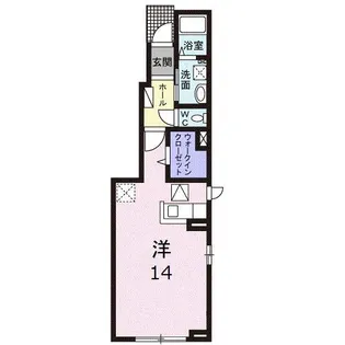 ベル コリーヌ【1階】の間取り