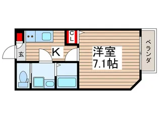 TOIVE馬橋【3階】の間取り