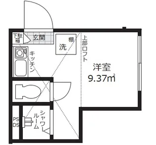 東京都江戸川区平井6【アパート】の間取り