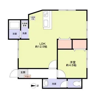 ベル杉並【1階】の間取り