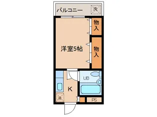 シャンティ・デート【2階】の間取り