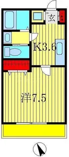 フェアリースター【1階】の間取り