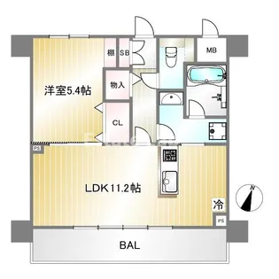 GOPI RESIDENCES【2階】の間取り