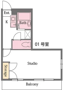 アルシェメゾン【2階】の間取り