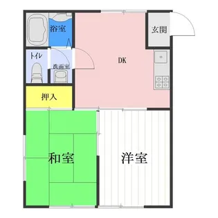 プチメゾンアツコ【2階】の間取り