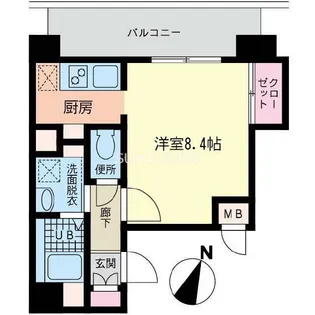 森ビル【2階】の間取り