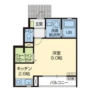 ミルフィーユ桜B棟【1階】の間取り