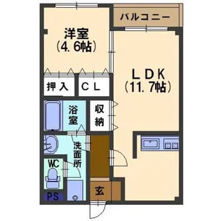 スウィート・ドリーム松村【3階】の間取り