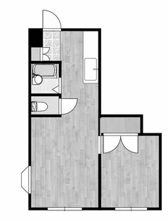 ヒルズスクエア【1階】の間取り