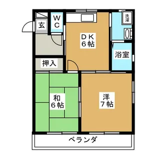 コートルミエールB【2階】の間取り