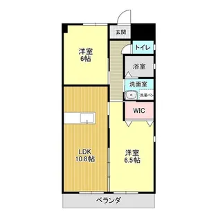 ファミーユ春日井B棟【2階】の間取り