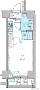 GENOVIA白糸台skygarden【5階】の間取り