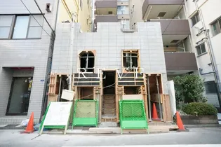 仮称・蛎殻町新築マンション【1階】の外観