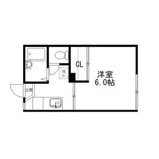 コーポアカシア【1階】の間取り