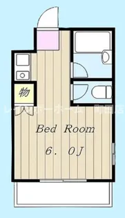 ウエルステイ生田【2階】の間取り