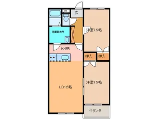 ラ・セマーナ【4階】の間取り