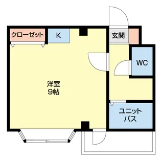 ライフ旭町【2階】の間取り