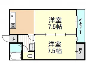 宮前ビル【3階】の間取り