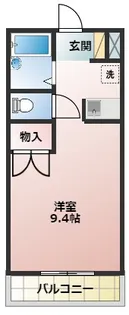 磐田グレイス第5マンション【1階】の間取り